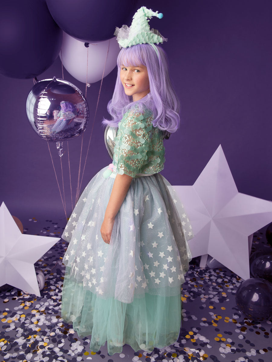 Dazzling Witch Costume for Girls