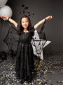 Black Bat Wing Cape for Girls