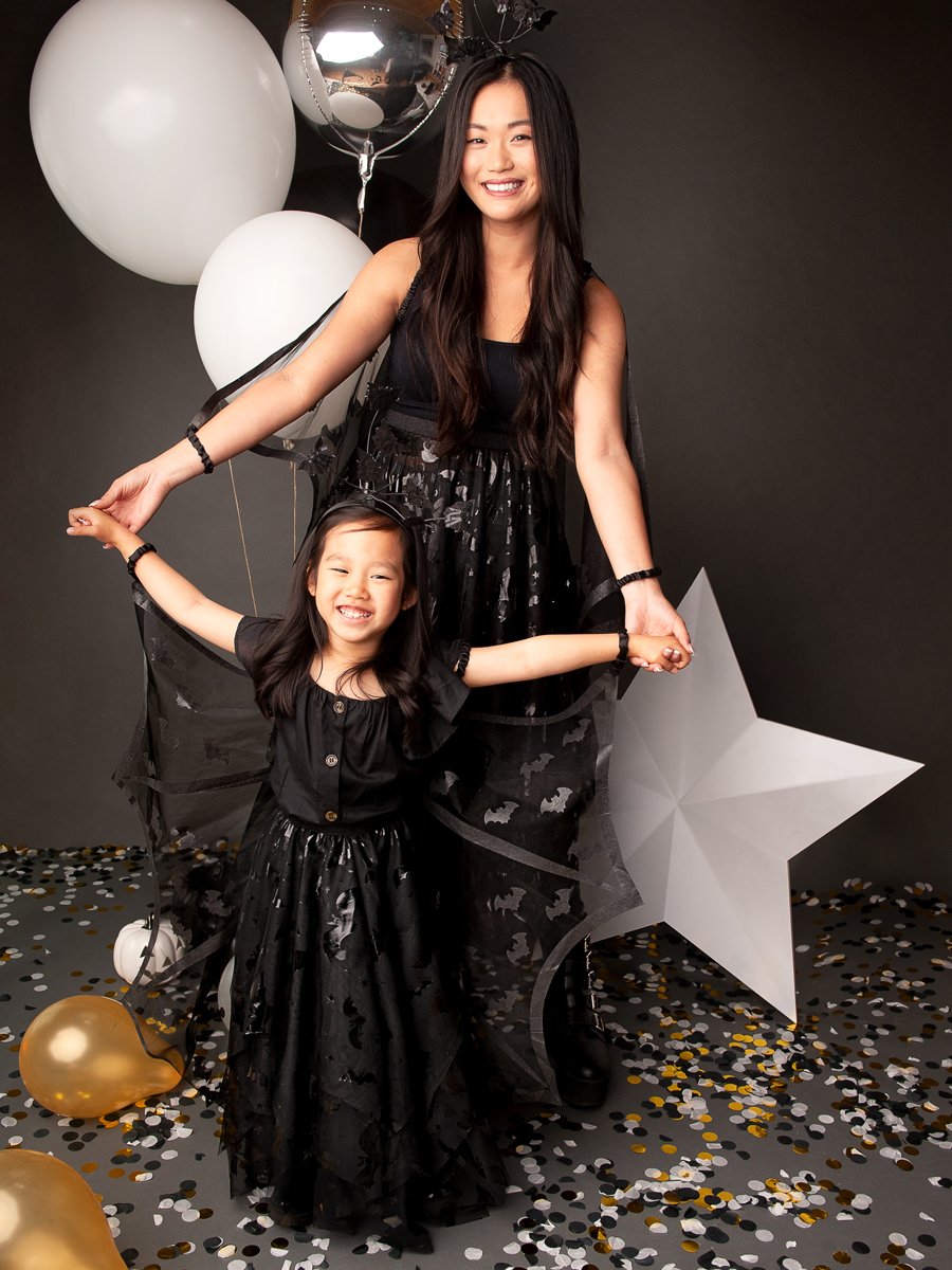 Batty Black Tutu Skirt for Girls