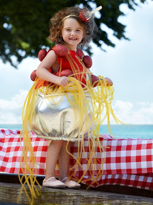Spaghetti & Meatballs Costume for Kids