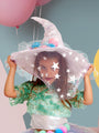 Witch Hat with Veil for Girls