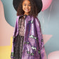 Sequin Witch Cape and Hat Set for Girls