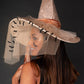 Batty Sequin Witch Hat