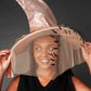Batty Sequin Witch Hat