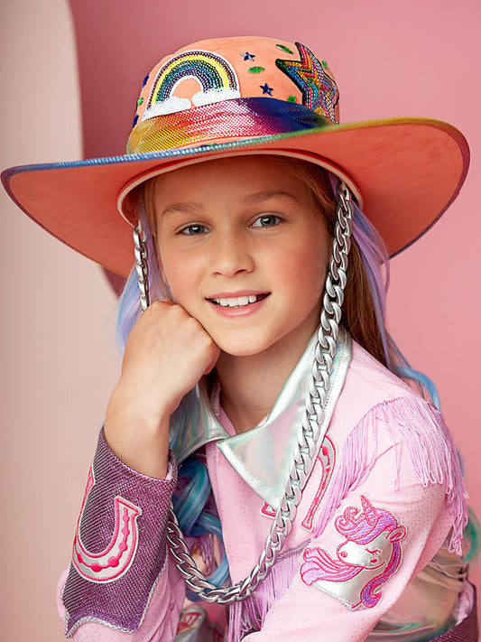 Unicorn Cowgirl Hat for Kids