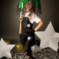 Witch Hat with Veil and Gloves Set for Girls