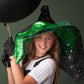 Witch Hat with Veil and Gloves Set for Girls