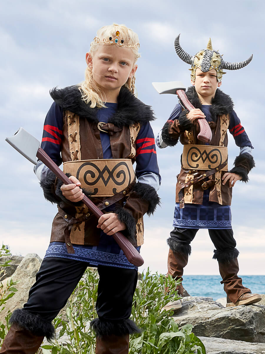 Viking Warrior Costume for Girls