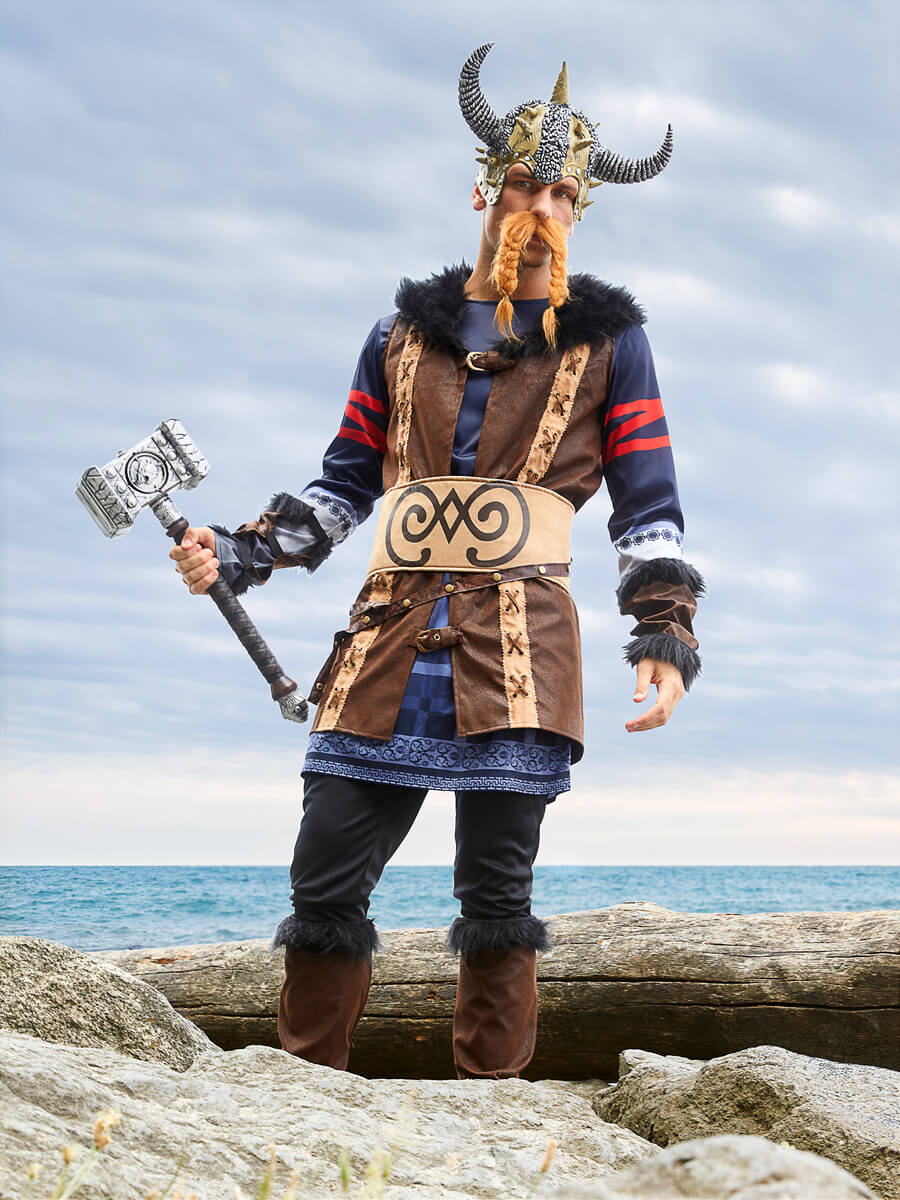 Viking Warrior Costume for Men