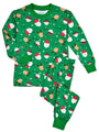 Santa & Elf Holiday Pajamas for Kids