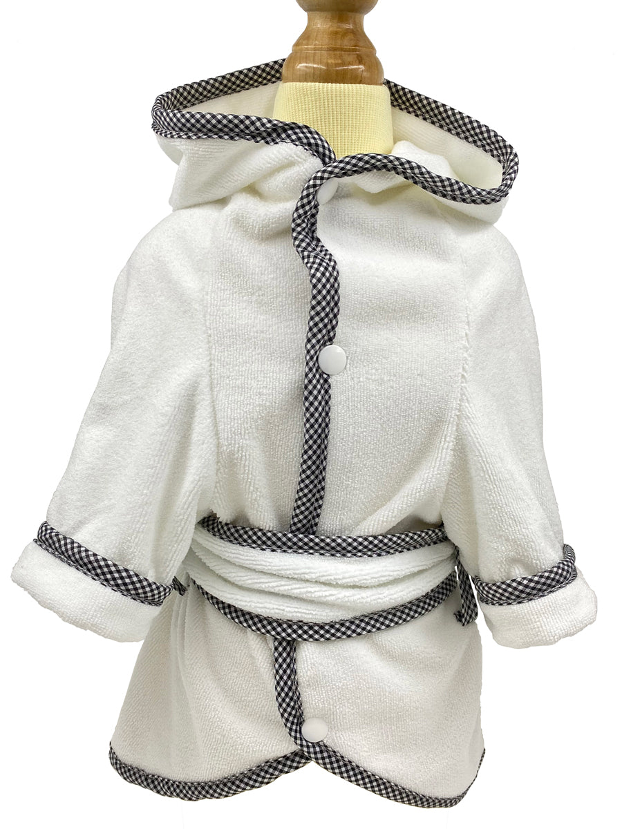 Spa Towel Robe For Pets, Gold