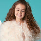 Feather Capelet for Girls