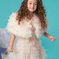 Feather Capelet for Girls