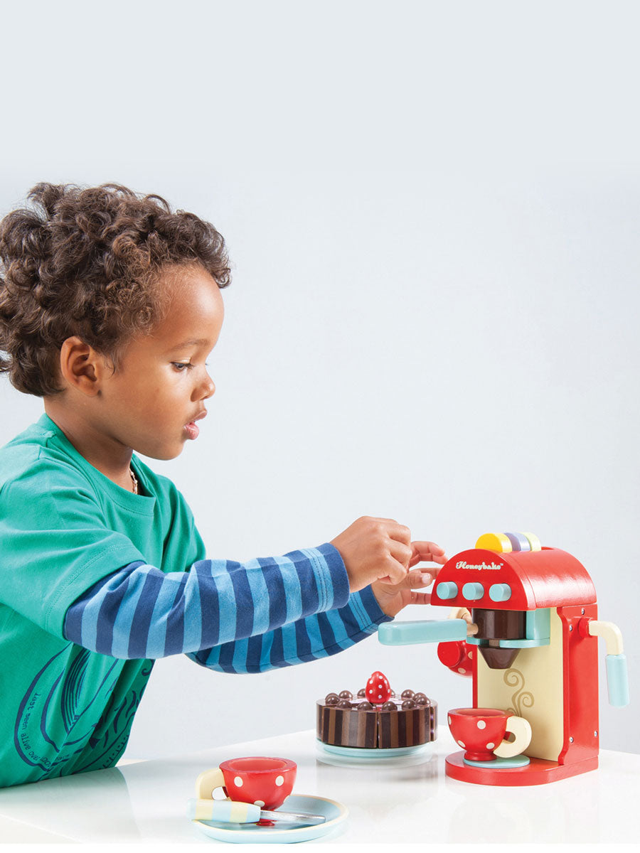 Cafe Machine Wooden Toy