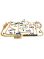 Train Tracks Wooden Toy Set