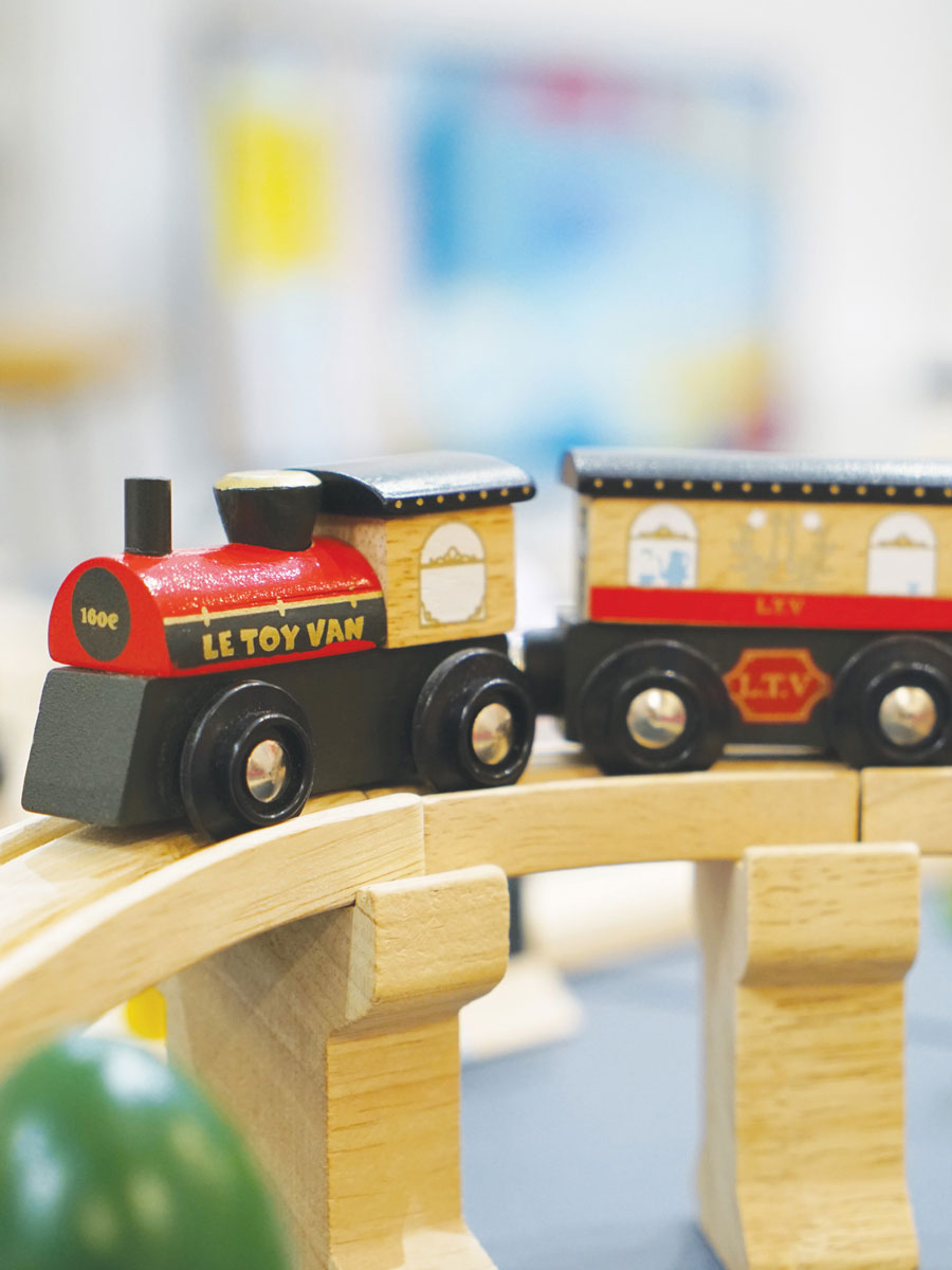 Royal Express Train Wooden Toy