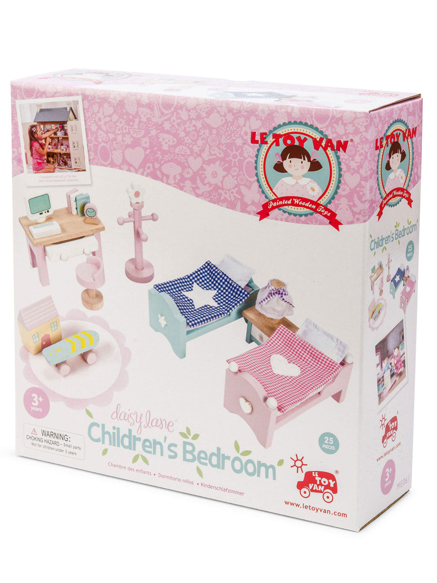 Dolls House Children's Bedroom Wooden Toy
