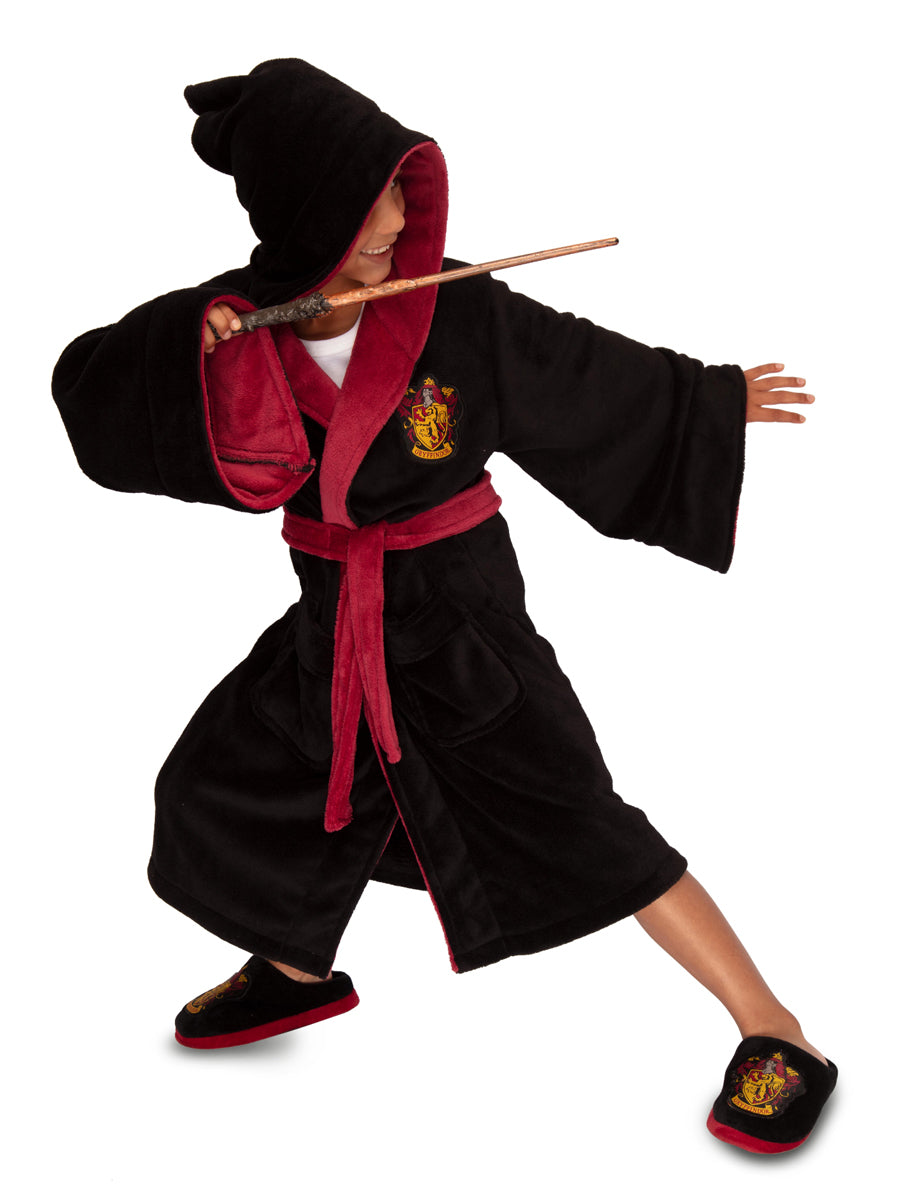 Harry Potter Gryffindor Hooded Bathrobe for Kids
