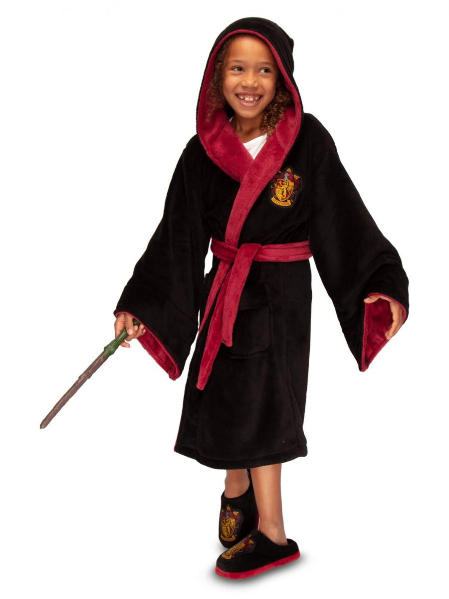 Harry Potter Gryffindor Hooded Bathrobe for Kids