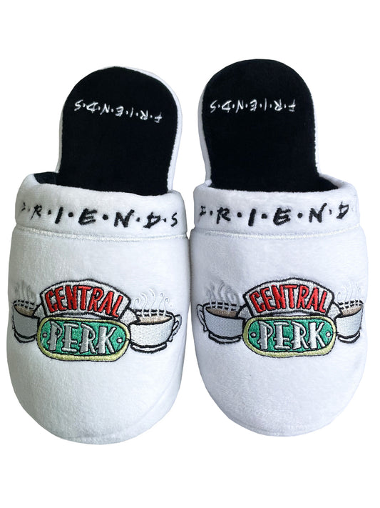 Friends Central Perk White Slippers for Adults
