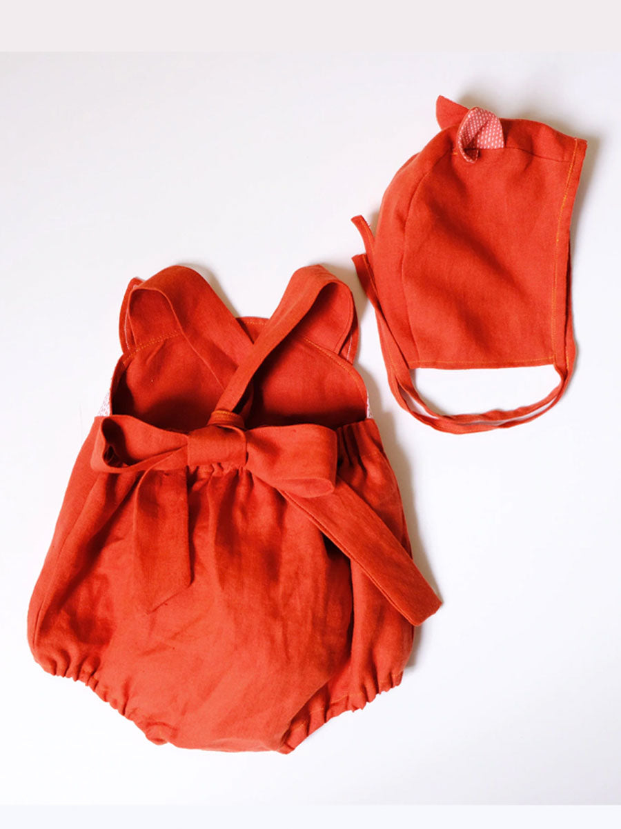 Fox Bubble Romper For Kids