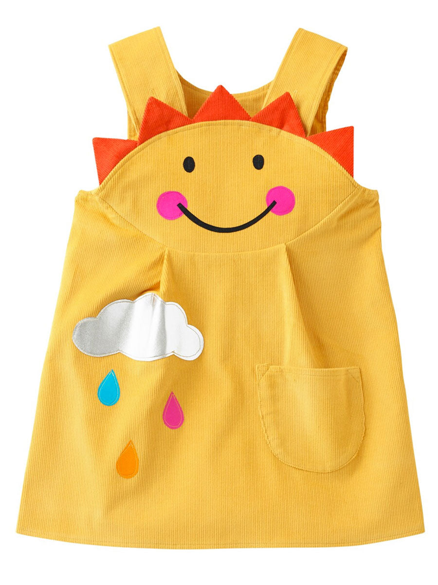 Little Miss Sunshine Dress For Girls