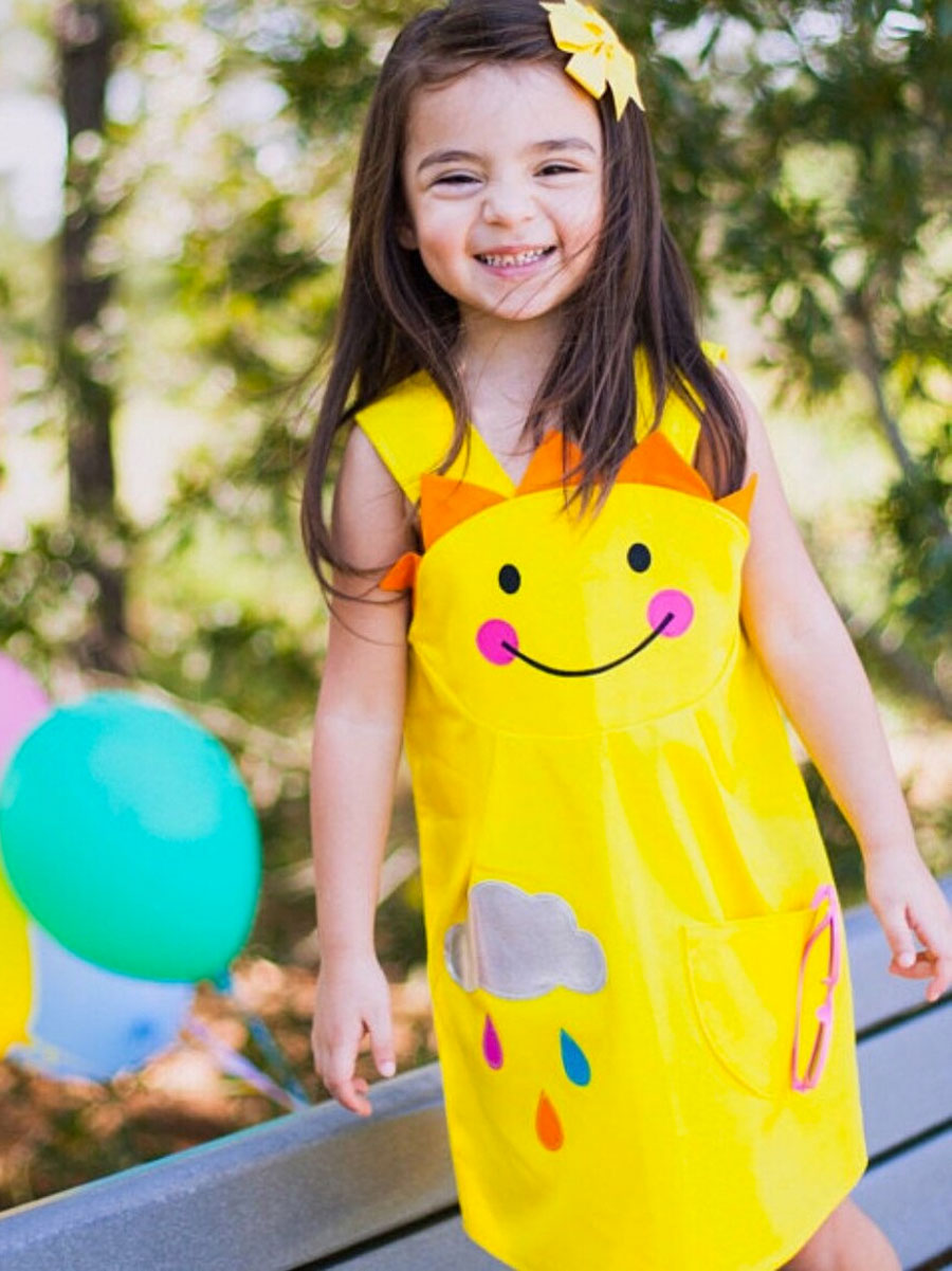 Little Miss Sunshine Dress For Girls