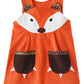 Cute Fox Dress for Girls