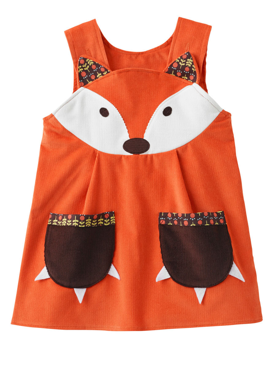 Cute Fox Dress for Girls