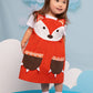 Cute Fox Dress for Girls