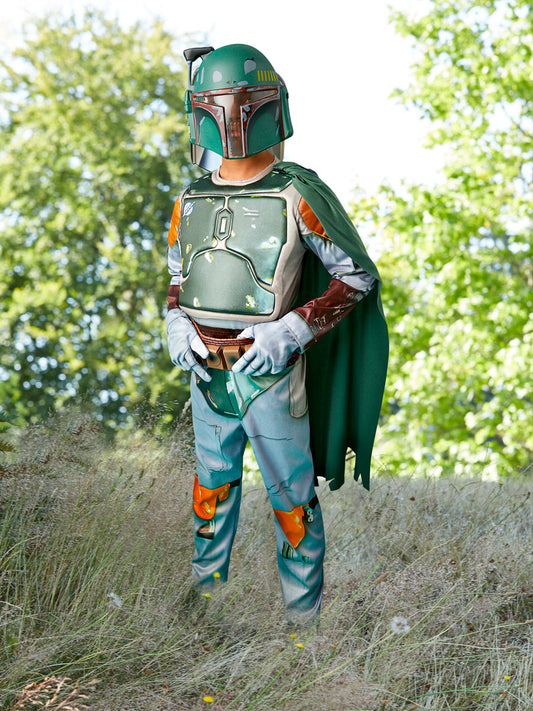 Boba Fett Exclusive Star Wars Premium Costume for Kids