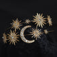 Moon & Stars Gold Tiara