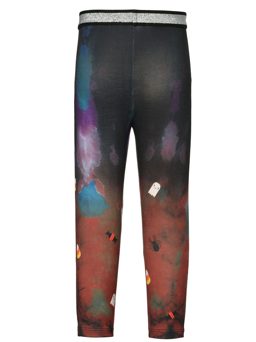 Black Halloween Leggings for Girls