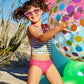 Emily Tankini 2 Piece Swim Set for Girls