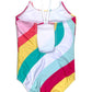 Taylor Rainbow One-Piece Swimsuit for Girls