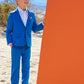 Palace Blue Two Piece Mod Suit for Boys