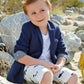 Boys Navy Blue Sports Jacket