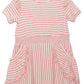 Ruffle Heart Pocket Dress For Girls