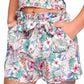 Floral Pink Shorts for Girls