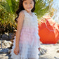 Lola Ombre Ruffle Dress For Girls