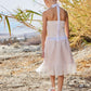 Francesca Pink Lace Dress For Girls