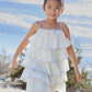 Isla Tiered Ruffle Dress For Girls