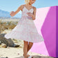Mabelle Pink Tie-Dye Dress For Girls
