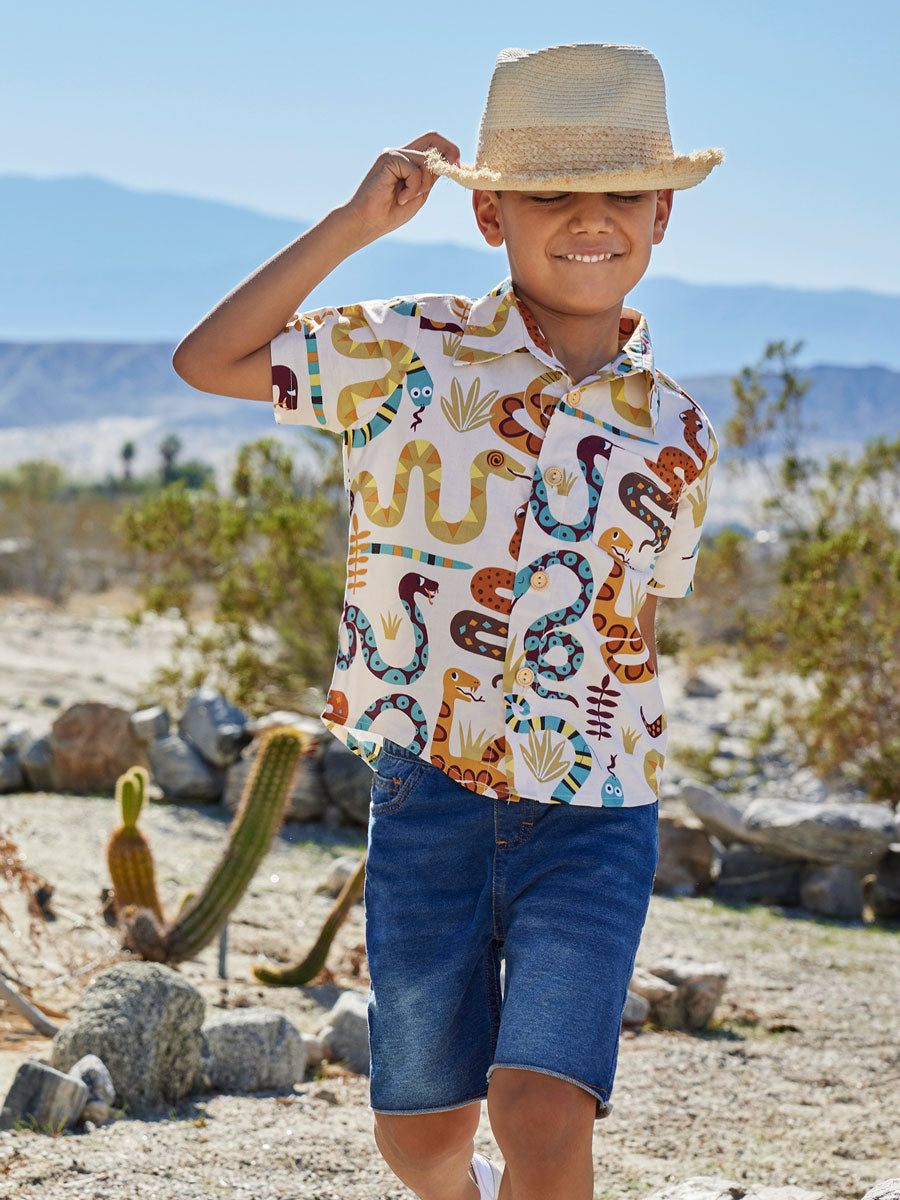 Santa Fe Denim Shorts for Boys