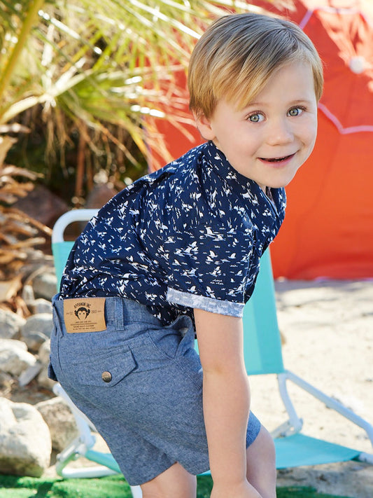 Boys Blue Dockside Shorts