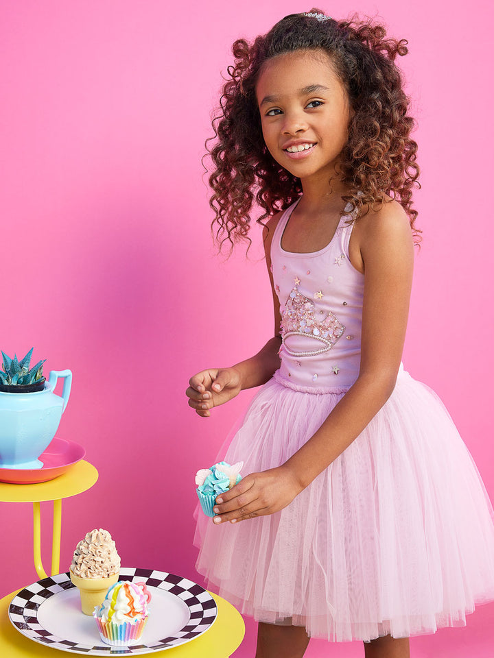 Tiara Princess Tutu Dress for Girls