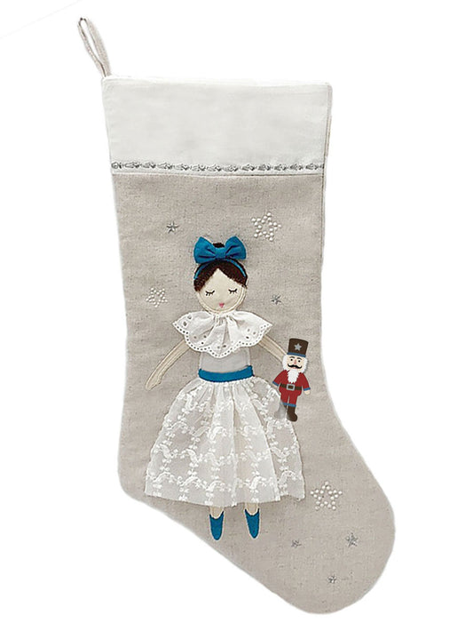 Clara Nutcracker Christmas Stocking