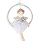 Adele - Silver Angel Swing Mobile Room Décor