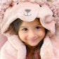 Paris Poodle Hooded Blanket