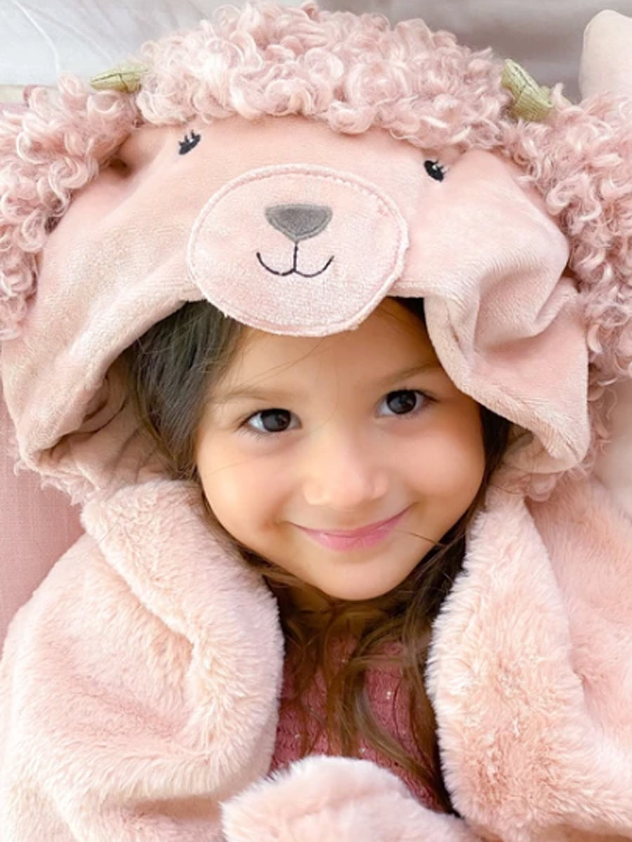 Paris Poodle Hooded Blanket